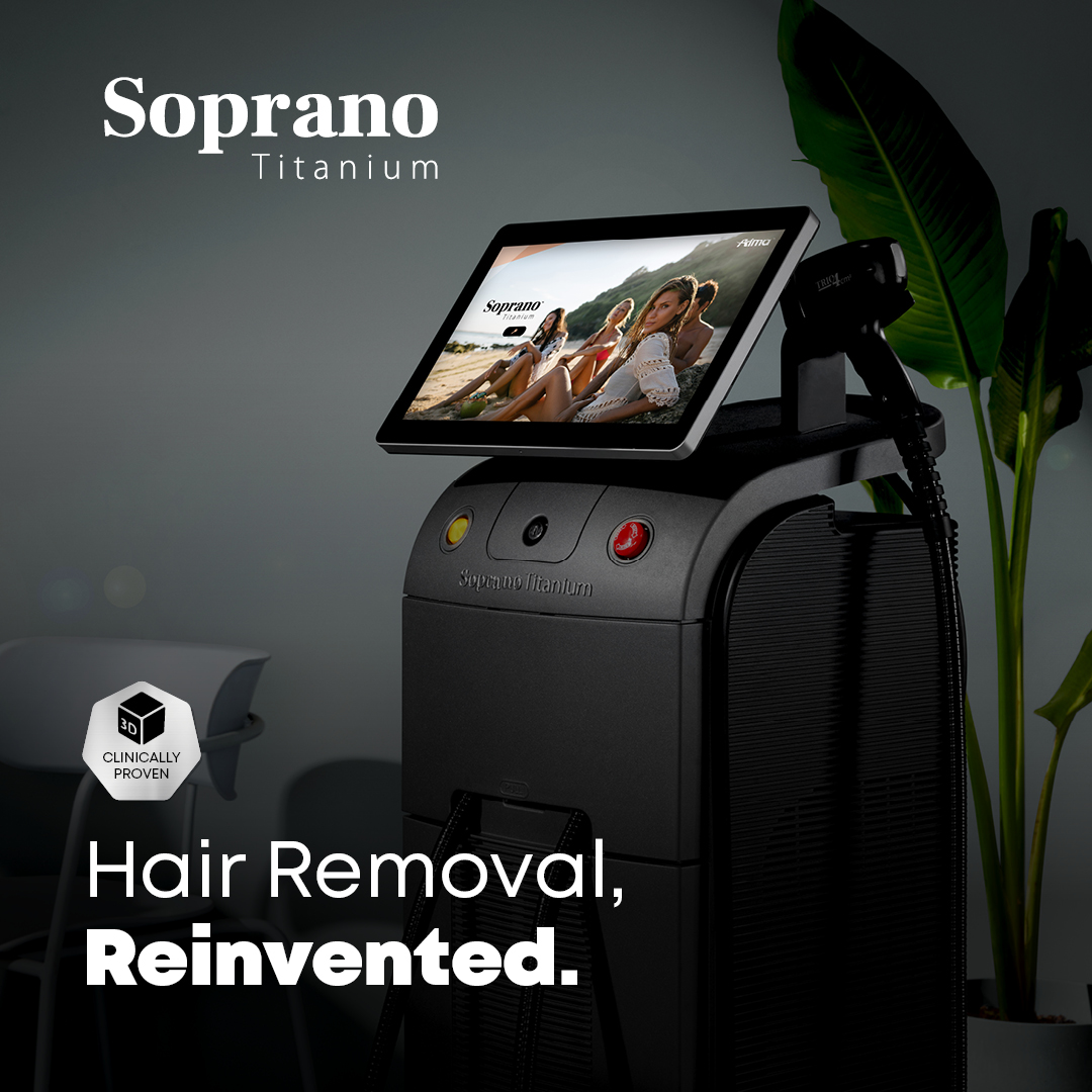 Soprano Titanium hair removal